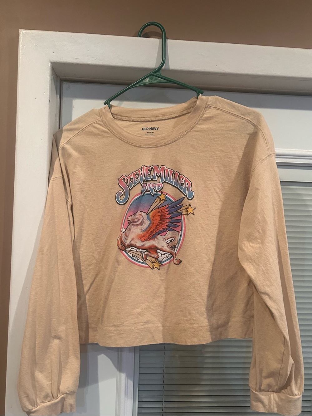 Old Navy Girls' Steve Miller Band Graphic Long-Sleeve Tee